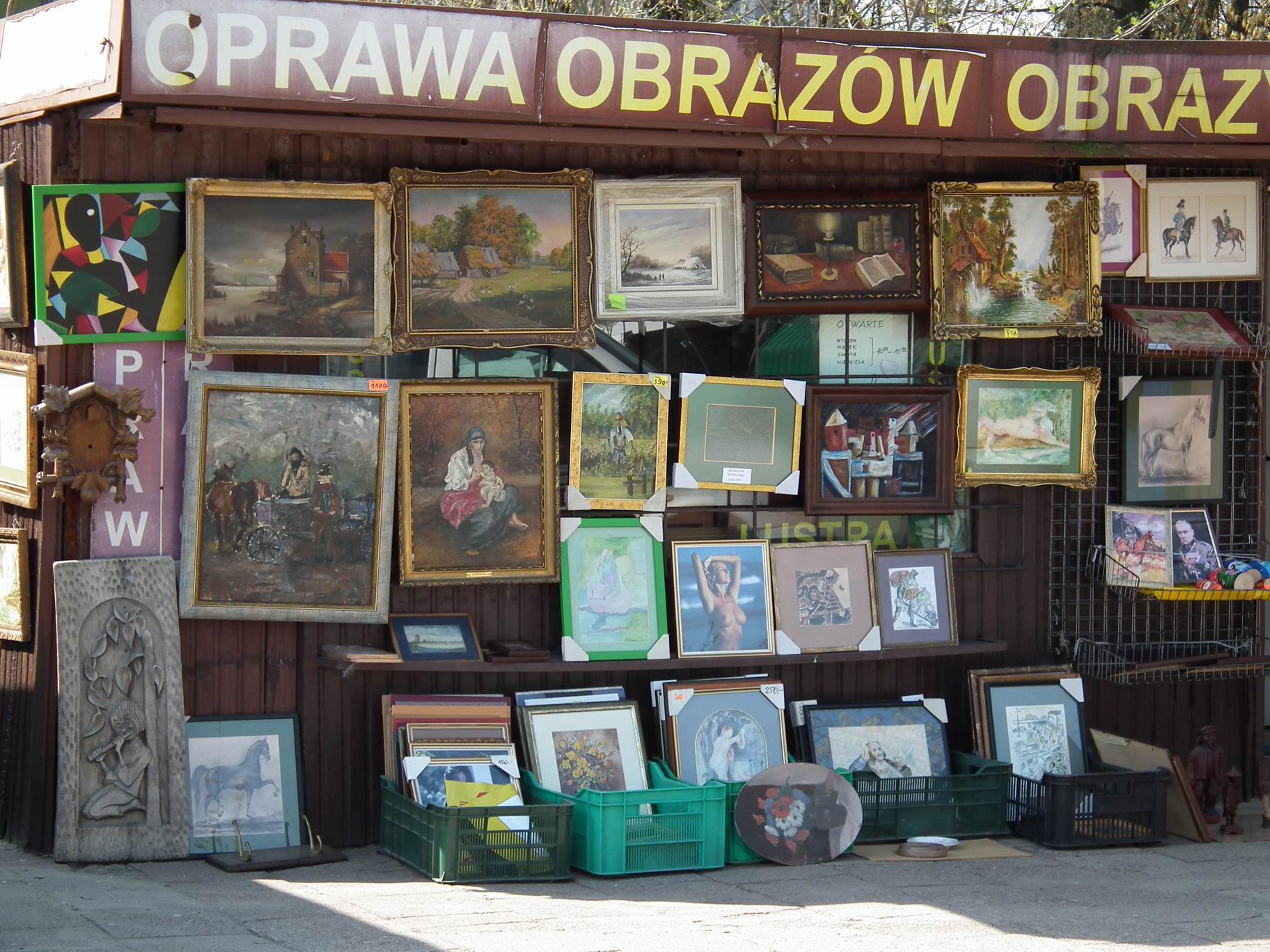 Блошиные рынки: Koło, Варшава, Польша
